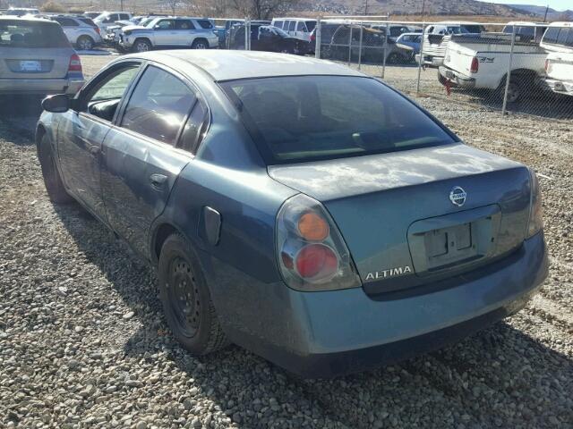 1N4AL11D32C104900 - 2002 NISSAN ALTIMA BAS BLUE photo 3