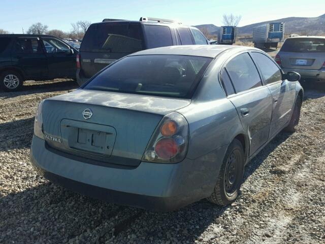 1N4AL11D32C104900 - 2002 NISSAN ALTIMA BAS BLUE photo 4