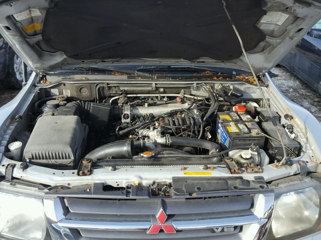 JA4MW51R61J005221 - 2001 MITSUBISHI MONTERO LI SILVER photo 7