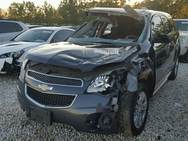 2GNALBEK1C1309784 - 2012 CHEVROLET EQUINOX LS BLACK photo 2