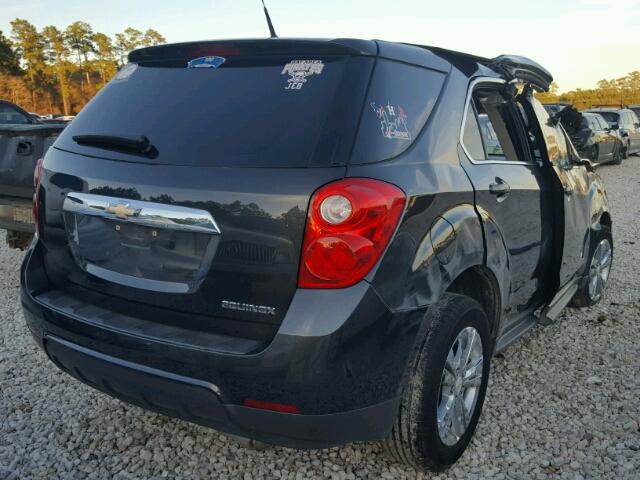 2GNALBEK1C1309784 - 2012 CHEVROLET EQUINOX LS BLACK photo 4