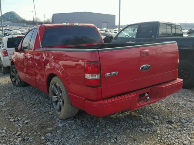 1FTRF12208KE06922 - 2008 FORD F150 RED photo 3