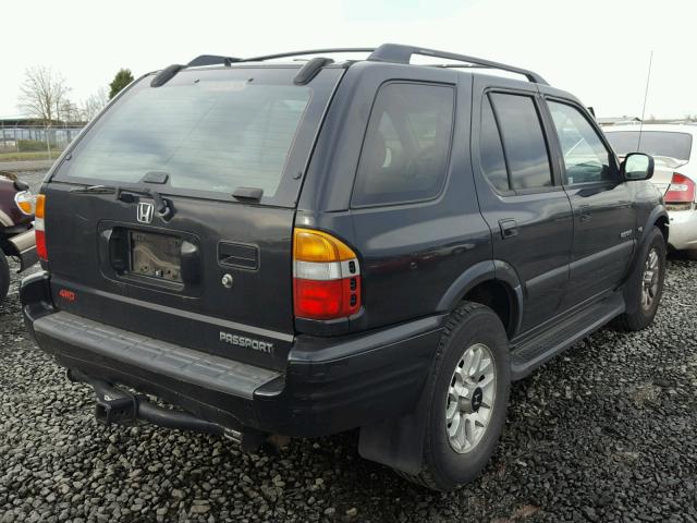4S6DM58W4Y4411372 - 2000 HONDA PASSPORT E BLACK photo 4