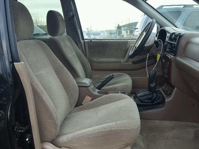 4S6DM58W4Y4411372 - 2000 HONDA PASSPORT E BLACK photo 5