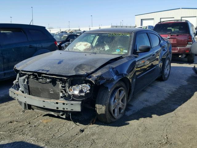 2B3LA33V09H598586 - 2009 DODGE CHARGER SX BLACK photo 2