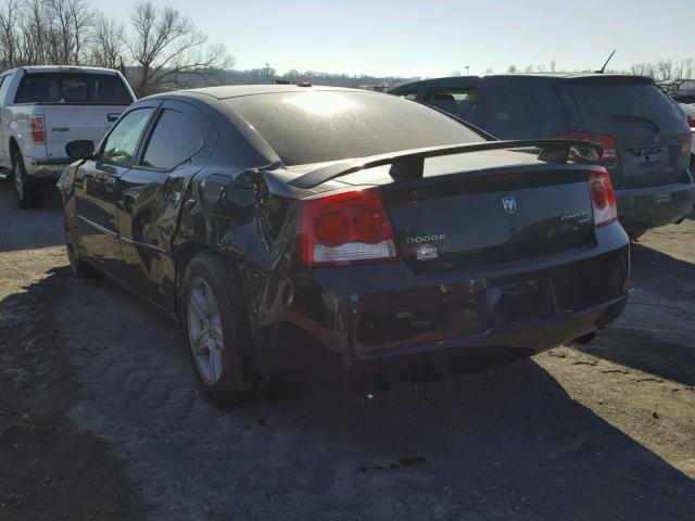 2B3LA33V09H598586 - 2009 DODGE CHARGER SX BLACK photo 3