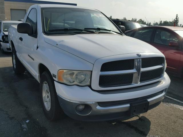 1D7HA16D23J569923 - 2003 DODGE RAM 1500 S WHITE photo 1