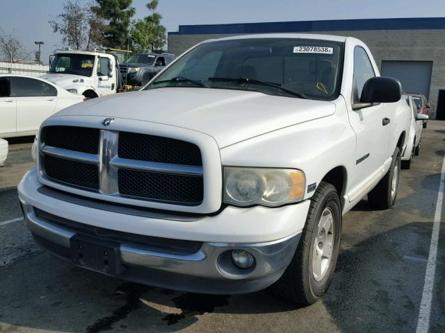 1D7HA16D23J569923 - 2003 DODGE RAM 1500 S WHITE photo 2