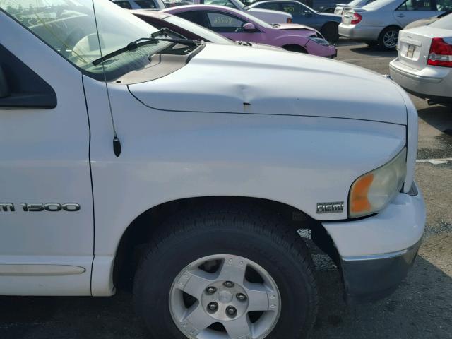 1D7HA16D23J569923 - 2003 DODGE RAM 1500 S WHITE photo 9