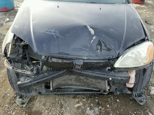 1HGEM21953L000972 - 2003 HONDA CIVIC EX შავი ფოტო 9