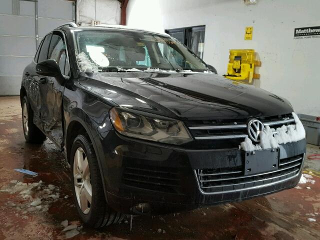 WVGEP9BP4DD010380 - 2013 VOLKSWAGEN TOUAREG V6 BLACK photo 1