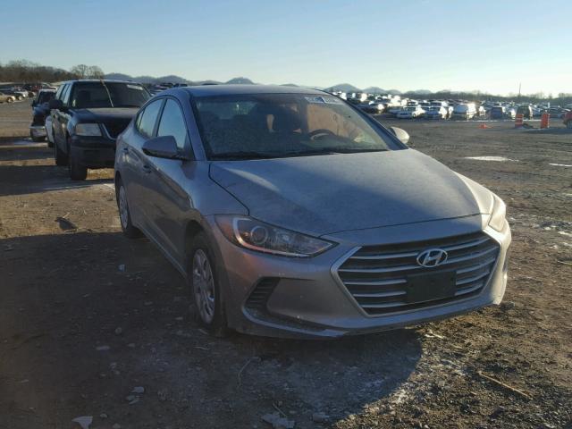 5NPD74LF2HH111622 - 2017 HYUNDAI ELANTRA SE SILVER photo 1