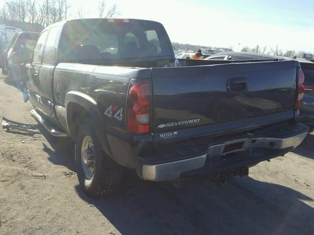 1GCHK29D46E166628 - 2006 CHEVROLET SILVERADO BLUE photo 3