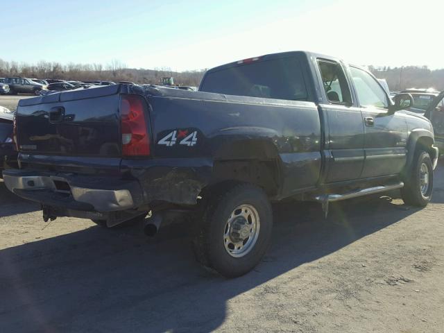 1GCHK29D46E166628 - 2006 CHEVROLET SILVERADO BLUE photo 4