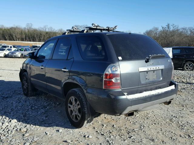 2HNYD18646H500554 - 2006 ACURA MDX TOURIN GRAY photo 3