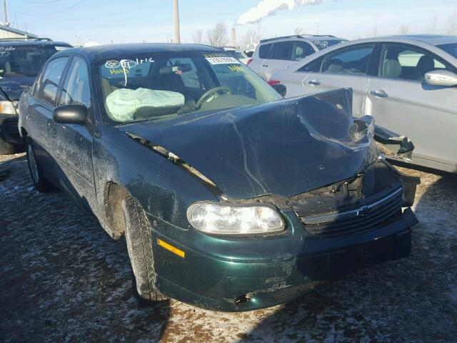 1G1ND52J216143875 - 2001 CHEVROLET MALIBU GREEN photo 1