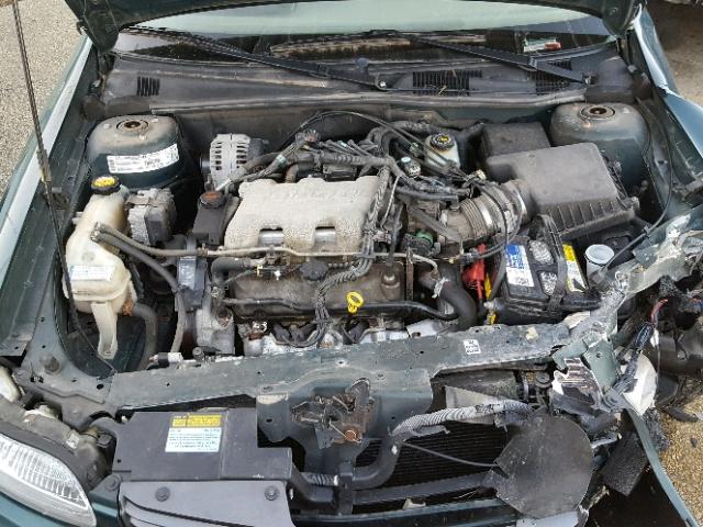 1G1ND52J216143875 - 2001 CHEVROLET MALIBU GREEN photo 7