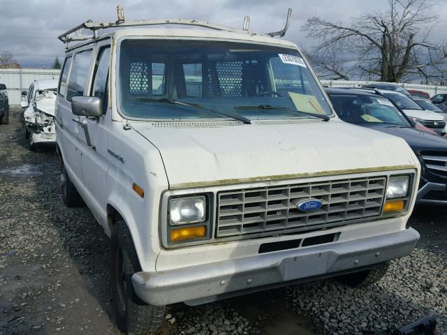 1FTDE15Y3HHB57719 - 1987 FORD ECONOLINE WHITE photo 1