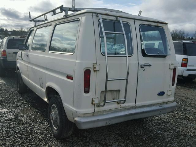 1FTDE15Y3HHB57719 - 1987 FORD ECONOLINE WHITE photo 3