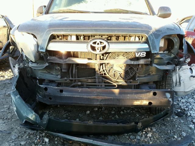 5TDZT34A46S279798 - 2006 TOYOTA SEQUOIA SR GREEN photo 9