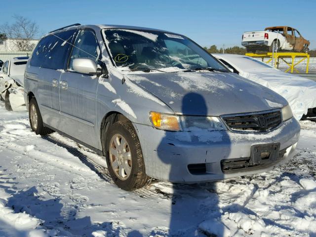 5FNRL18624B090031 - 2004 HONDA ODYSSEY EX SILVER photo 1