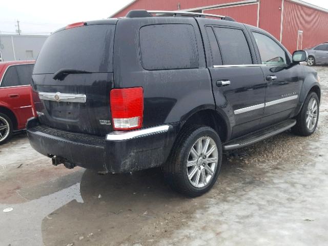 1A8HW582X7F554599 - 2007 CHRYSLER ASPEN LIMI BLACK photo 4