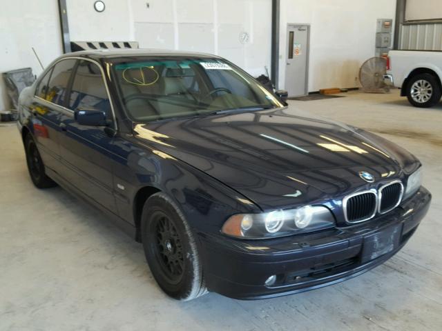 WBADT43481GF56063 - 2001 BMW 525 I AUTO BLUE photo 1
