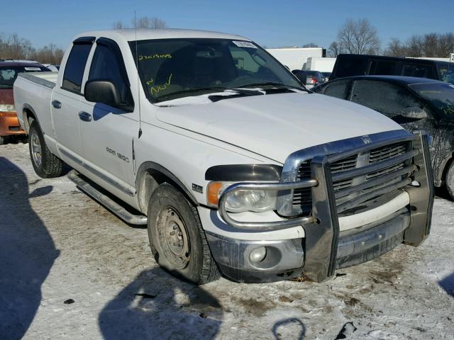 1D7HA18D65J614345 - 2005 DODGE RAM 1500 S WHITE photo 1