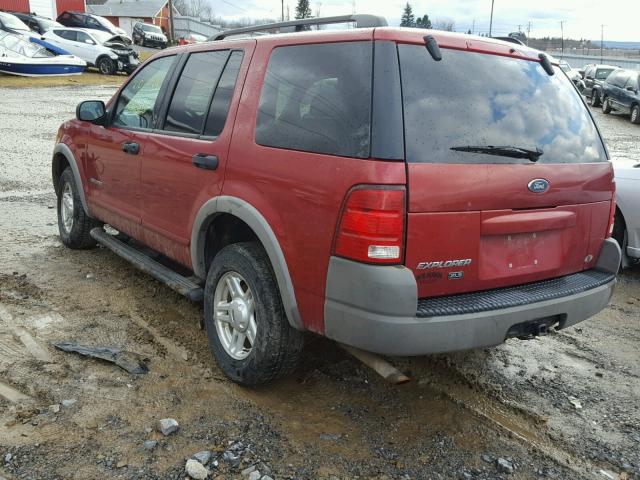 1FMZU72K82ZC54486 - 2002 FORD EXPLORER X RED photo 3