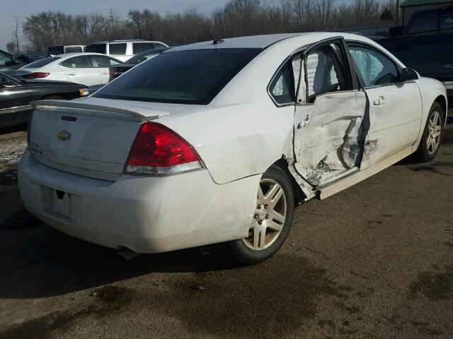 2G1WG5E32C1123077 - 2012 CHEVROLET IMPALA LT WHITE photo 4