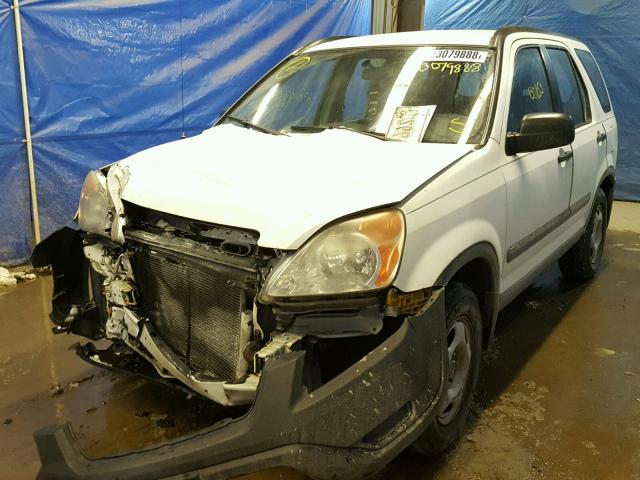 JHLRD78413C044753 - 2003 HONDA CR-V LX WHITE photo 2