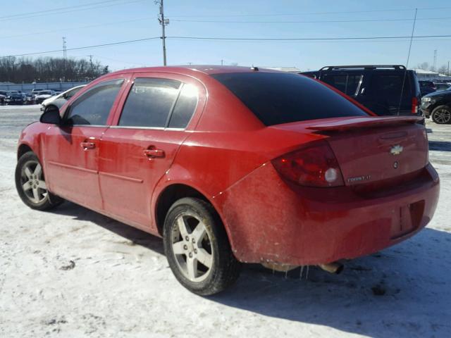 1G1AL55F177261783 - 2007 CHEVROLET COBALT LT RED photo 3