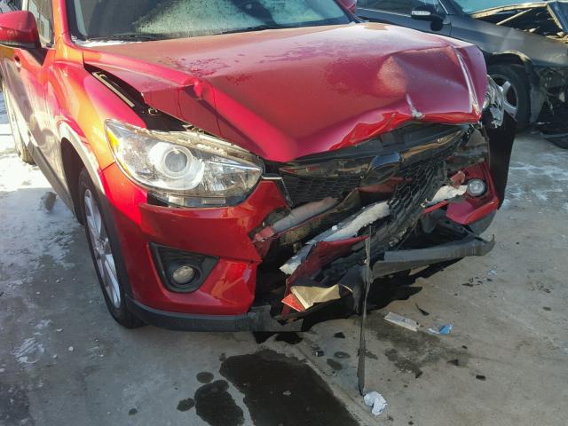 JM3KE2DY1F0495069 - 2015 MAZDA CX-5 GT RED photo 9