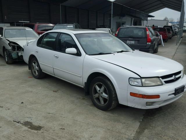 JN1CA21D5VT847421 - 1997 NISSAN MAXIMA GLE WHITE photo 1