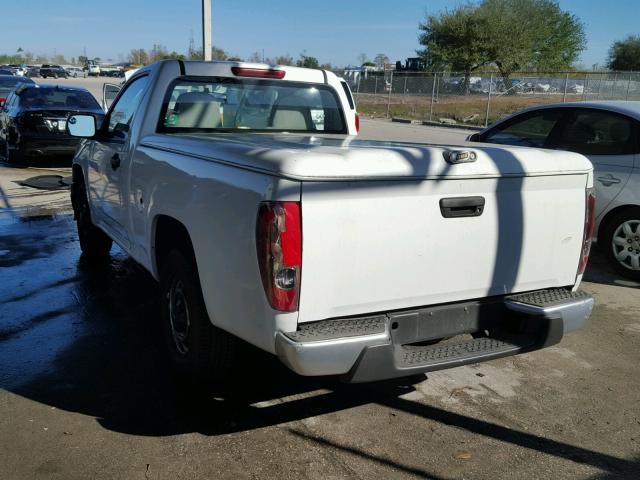 1GCCS148148213074 - 2004 CHEVROLET COLORADO WHITE photo 3