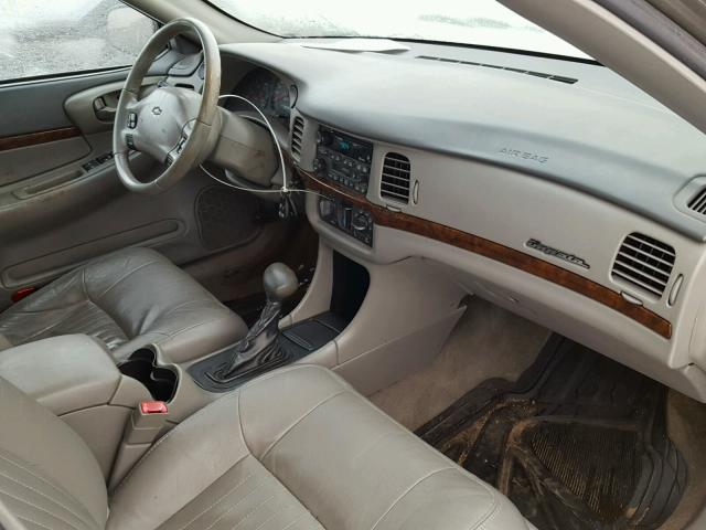 2G1WH55K129368098 - 2002 CHEVROLET IMPALA LS BROWN photo 5