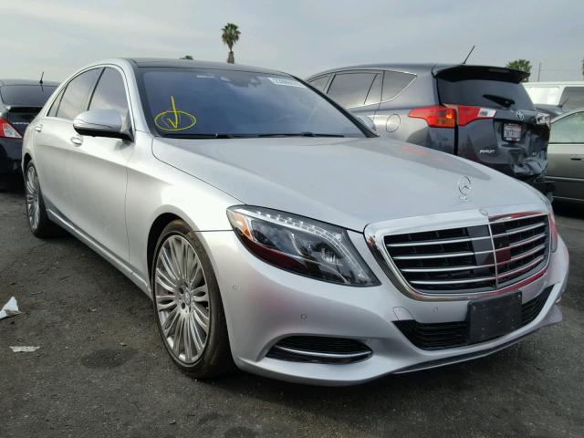 WDDUG8CB6FA157730 - 2015 MERCEDES-BENZ S 550 SILVER photo 1