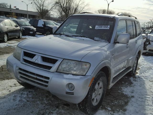 JA4NW51SX3J034120 - 2003 MITSUBISHI MONTERO LI SILVER photo 2