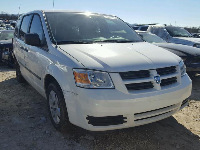 2D8HN44H38R140896 - 2008 DODGE GRAND CARA WHITE photo 1