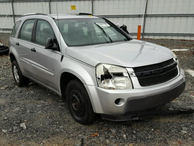 2CNDL23F566209458 - 2006 CHEVROLET EQUINOX LS SILVER photo 1