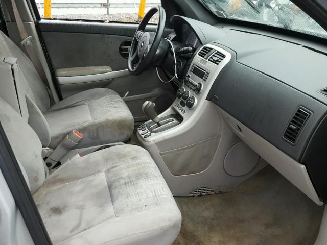 2CNDL23F566209458 - 2006 CHEVROLET EQUINOX LS SILVER photo 5