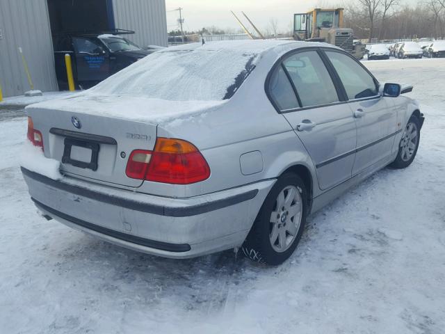 WBAAM334XYFP74660 - 2000 BMW 323 I SILVER photo 4