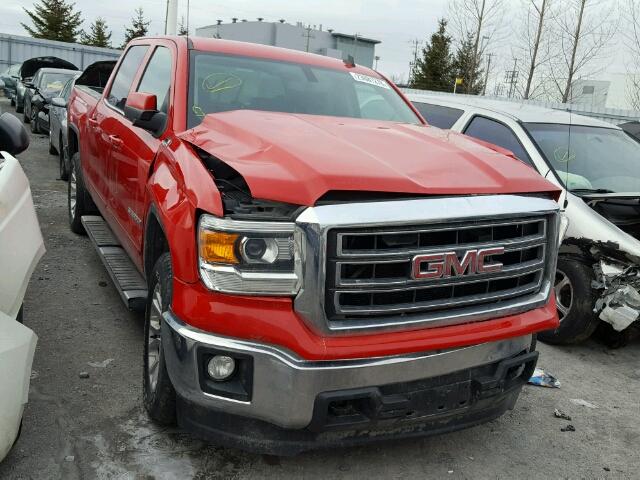 3GTU2UEC8EG320188 - 2014 GMC SIERRA K15 RED photo 1