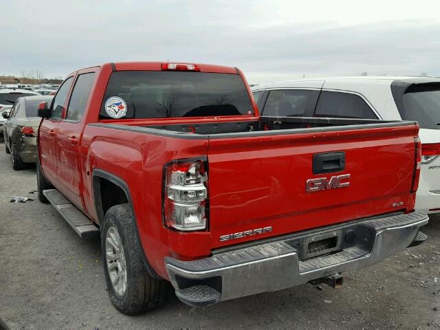 3GTU2UEC8EG320188 - 2014 GMC SIERRA K15 RED photo 3