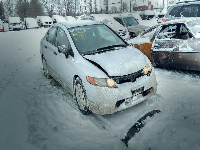 2HGFA16317H006685 - 2007 HONDA CIVIC DX SILVER photo 1