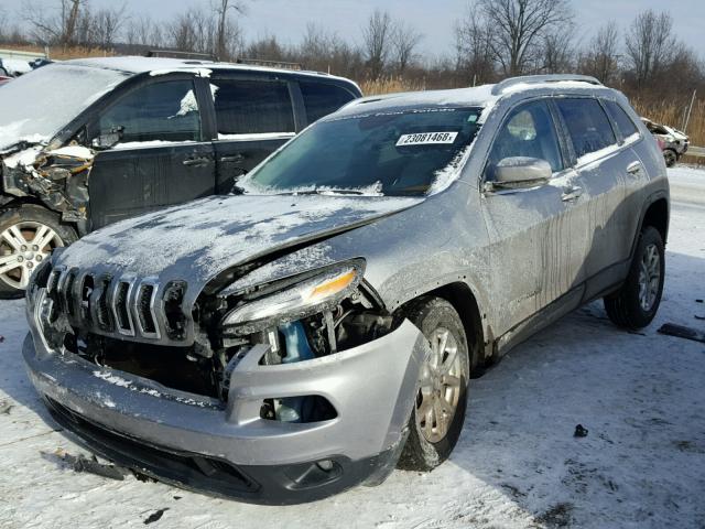 1C4PJMCS4GW157201 - 2016 JEEP CHEROKEE L GRAY photo 2