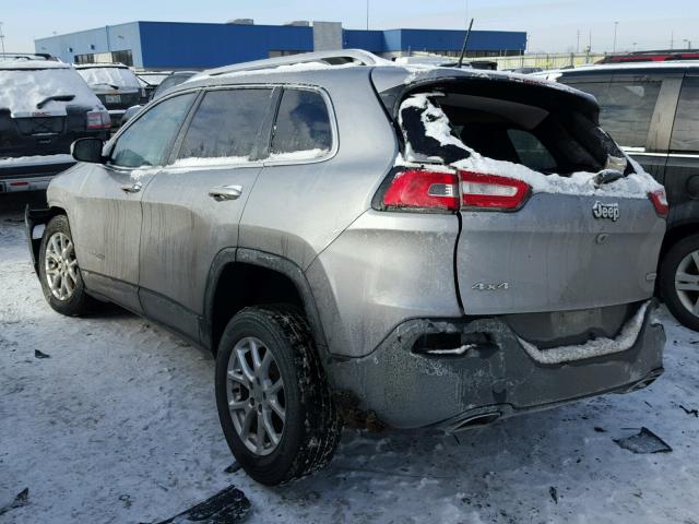 1C4PJMCS4GW157201 - 2016 JEEP CHEROKEE L GRAY photo 3