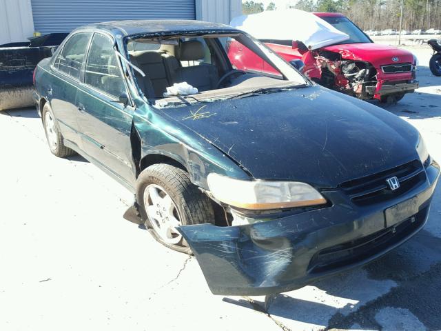 1HGCG1655YA073373 - 2000 HONDA ACCORD EX GREEN photo 1