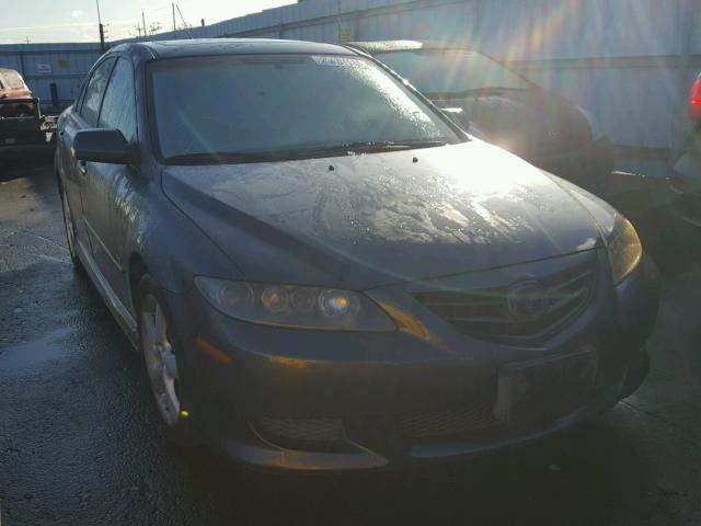 1YVHP84DX45N74344 - 2004 MAZDA 6 S GRAY photo 1