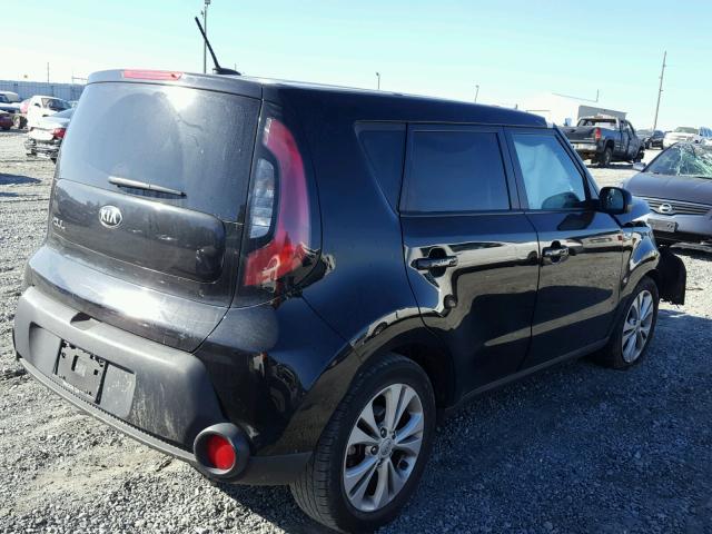 KNDJP3A55F7140153 - 2015 KIA SOUL + BLACK photo 4